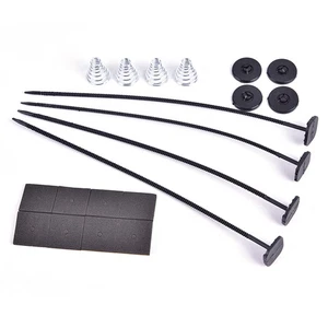 1Set Electric Radiator Fan Tie Strap Mounting Kit Zip Ties Straps Tabs Spri- _si - Picture 1 of 7