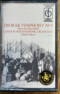 1982 CLASSICS FOR PLEASURE JPS CASSETTE TAPE - DVORAK No 9 FROM THE NEW WORLD - Picture 1 of 1