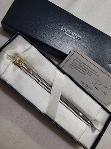 Bolígrafo Mikimoto Flor Perla Raro - Imagen 1 de 5