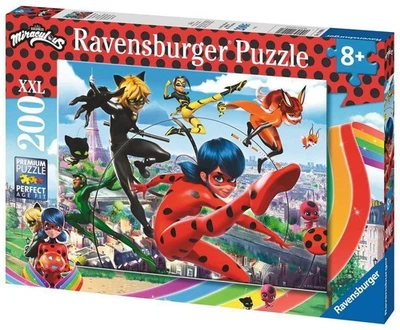 Ravensburger - Puzzle XXL Miraculous | Puzzle 8 Anni In Su | Puzzle Bambini DTHG - Immagine 1 di 4