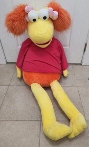 SELTEN 50 Zoll Fraggle Rock rote Puppe Plüsch Jim Henson 2009 Manhattan Toy Company - Bild 1 von 14