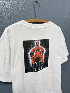 Vintage 90’s OJ Simpson Trial Juice Is Loose Tee Shirt White Large - Picture 1 of 5