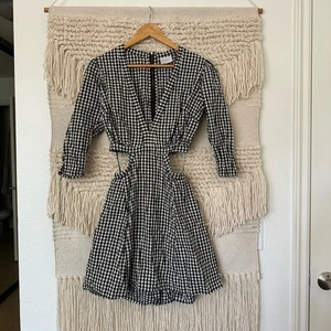 Mini Vestido Rue Stiic Chelsea Cuadros Talla Pequeña - Imagen 1 de 10