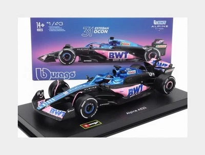 1:43 BURAGO Renault F1 A523 #31 2023 Ocon + Piloto y Vitrina Modelo BU38073-OCON Foto 1 de 2