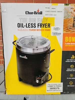 Freidora de pavo propano sin aceite Char-Broil Big Easy Foto 1 de 3
