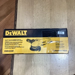 DeWalt DWE402W Paddle Switch Small Angle Grinder W/Wheel - #20015 - Picture 1 of 4