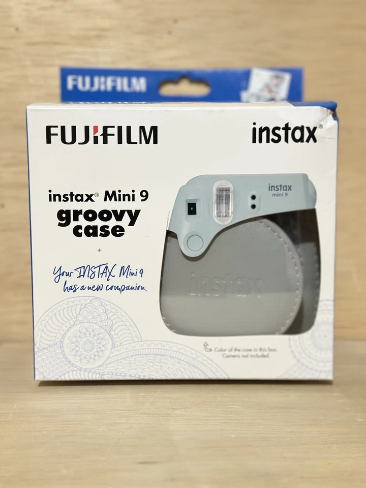 Fujifilm Groovy Case for Instax Mini 9 Camera Smokey White #600018147
