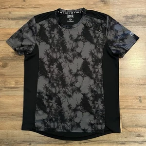 Tapout Shirt Mens Large Black/Gray MMA Fighting Training Performance Stretch - Picture 1 of 8