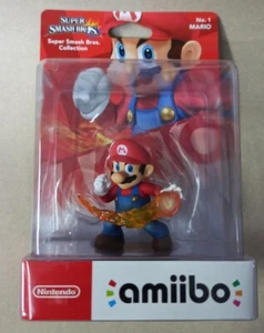 AMIIBO MARIO N. 1 SUPER SMASH BROS COLLECTION - NUOVO SIGILLATO - Imagen 1 de 2