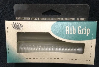 Classic TREK USA clear Bicycle Grips Soft Cushy RIBBED NEW ‘96 - Image 1 of 4