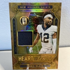 Chris Olave - 2023 Panini Gold Standard Heart Of Gold Patch /199