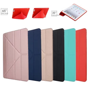 For iPad 9th/8th/7th/6th/5th Generation Smart Stand Case Cover Auto Wake/Sleep - Picture 1 of 22