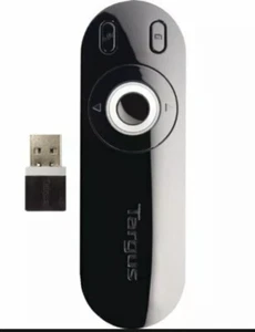 Targus Laser Presentation Remote - Laser - Usb - Black, Gray Amp13US New - Picture 1 of 7