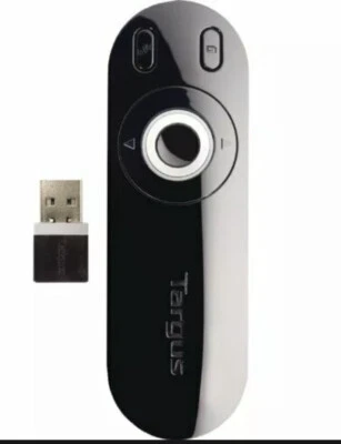 Targus Laser Presentation Remote - Laser - Usb - Black, Gray Amp13US  New - Image 1 of 4