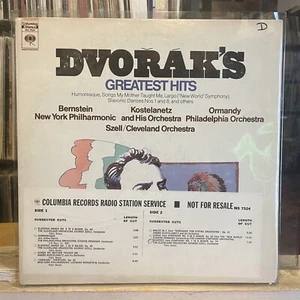 [CLASSICAL]~EXC LP~DVORAK~Dvorak's Greatest Hits~[1970~COLUMBIA MASTERWORKS~PROM - Picture 1 of 5