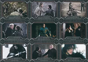 NEW Game of Thrones Legends of the Realm The Saga of Jon Snow 72 card chase set - Picture 1 of 18