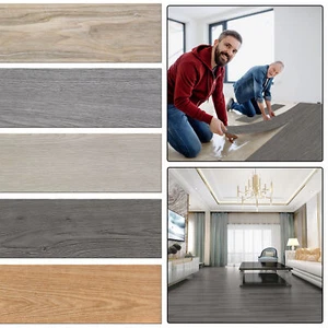 Vinyl PVC Bodenbelag Vinylboden Fliesen Laminat Fußboden Selbstklebend 2,5-5m² - Bild 1 von 18