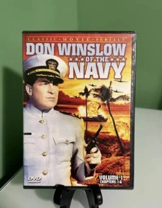 Don Winslow of The Navy, Volume 1 Chapters 1-6 Classic Movie Serials New Sealed - Imagen 1 de 3