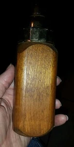 Vintage Exec-U-Toy Executive Pacifier Baby Bottle wood & plastic gag gift - Picture 1 of 4