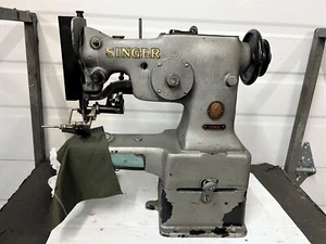 SINGER 107W50 CAMA CILÍNDRICA ZZ CON CABEZAL VOLADOR SOLO MÁQUINA DE COSER INDUSTRIAL - Imagen 1 de 8