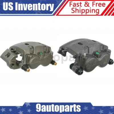 Juego de 2 pinzas de freno delanteras para Ford F-550 Super Duty 2005-2016 Foto 1 de 4