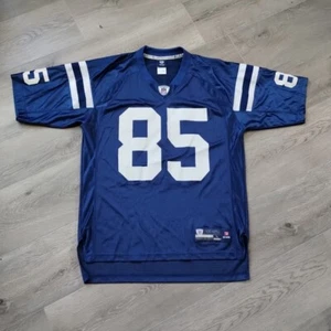 Indianapolis Colts Jersey Pierre Garcon Large Blue Home Reebok On Field 85 - Picture 1 of 10