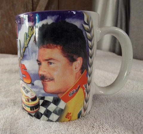 Terry Labonte Coffee Mug 50th Anniversary 1998 Xpress Corp License by Kellogg Co Cover