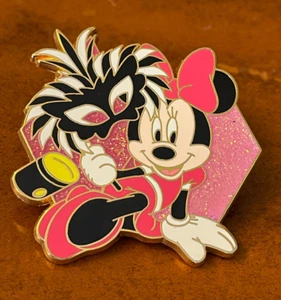 Disney Pin Masquerade Minnie Mouse - 2007 WDW Spotlight Collection LE 1000 - Picture 1 of 2