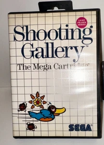 Shooting Gallery (Sega Master, 1987) Box only w/ Hangtab :) great shape! - Picture 1 of 9