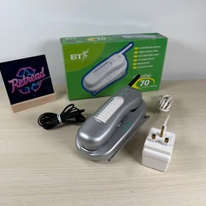 BT Freestyle 70 Schnurloses Telefon Retro Vintage Silber Haustelefon *DEFEKT* - Bild 1 von 9