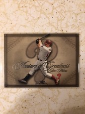 2005 Fleer Showcase Measure Of Greatness Jim Thome #4 Of 20