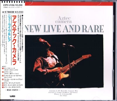 AZTEC CAMERA - New Live And Rare (Japanese Import CD/1988 WEA Recs 22P2-2156) NM - Image 1 of 4