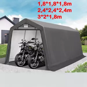 6/8/10ft Garden Shed Storage Shelter Bicycle Tent Bike Log Store Equipment Cover - Picture 1 of 11