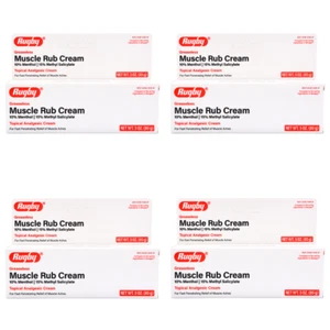 Rugby Muscle Rub Cream - Fast Relief / Greaseless | Bengay (12-2027) - 4 Pack - Picture 1 of 11