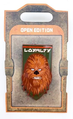 Prendedor Disney Star Wars Galaxy's Edge Chewbacca Lealtad Edición Abierta Nuevo en Tarjeta  Foto 1 de 3