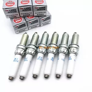 6x NGK bujía SILKGR9A7ES 93560 para Audi A4 A5 A6 A7 S4 RS4 S5 RS5 VW Touareg - Imagen 1 de 7