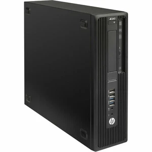HP Z240 Workstation SFF Xeon E3-1270 v5 3.6Ghz 8GB RAM 500GB SSD K1200 W10 - Picture 1 of 3