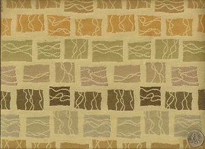 Designtex Senna Sand Painting Mid Century Modern Geometric Upholstery Fabric - Picture 1 of 1