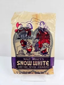 Vintage 1937 Walt Disney's Snow White and the Seven Dwarves Promotional Balloon - Picture 1 of 4