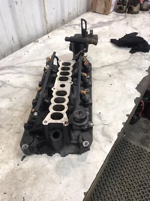 OMC Volvo Penta 5.0 L 302 V8 Ford Marine Engine intake manifold & fuel injectors - Image 1 of 4