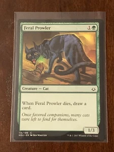 Magic the Gathering Hour of Devastation Feral Prowler - Picture 1 of 2