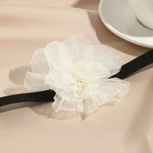 Fashion Lace Necklace Chokers For Women Lace Neckband Collar Flower Rose Summer - Picture 1 of 11