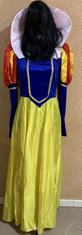 Women’s Snow White Costume With Wig, Small Petite - Image 1 of 3