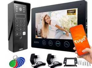 WiFi Video Intercom Eura Smart Doorbell System with Camera for Wicket Gate Acces - Picture 1 of 15