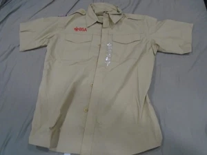 OFFICIAL BOY SCOUT UNIFORM 653829 SHORT SLEEVE SHIRT YOUTH EXTRA LARGE BRAND NEW - Picture 1 of 1