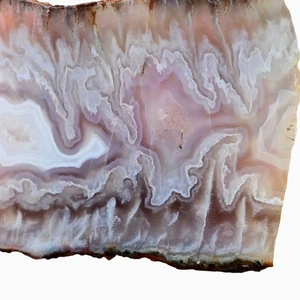 Ghost Seam Agate Slab - Classic Ghostlike Pattern - Sahara Morocco - Picture 1 of 4