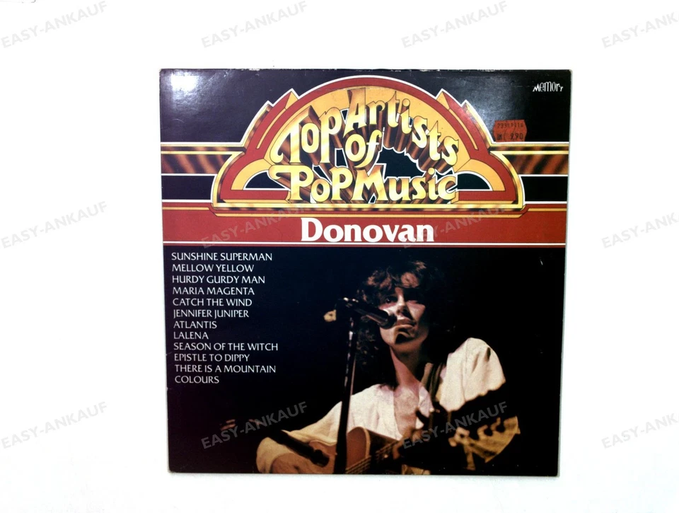 Donovan - Top Artists Of Pop Music GER LP 1981 .* - Image 1 of 1