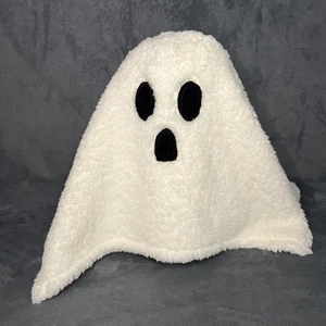 Cuscino Costco Trendy Brentwood Sherpa Fantasma Peluche Decorazione Halloween Bianco NUOVO - Foto 1 di 5