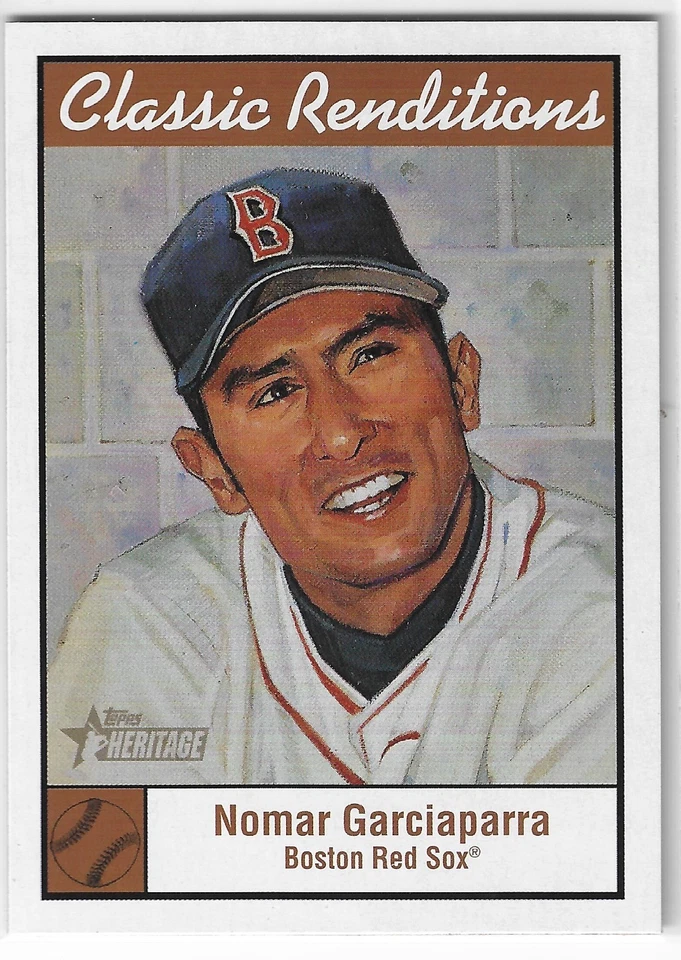 Topps Heritage 2001 - Rendiciones clásicas Nomar Garciaparra #CR 2 Foto 1 de 1