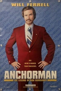 ANCHORMAN Original One Sheet Movie Poster - 2004 - WILL FERRELL - Picture 1 of 11